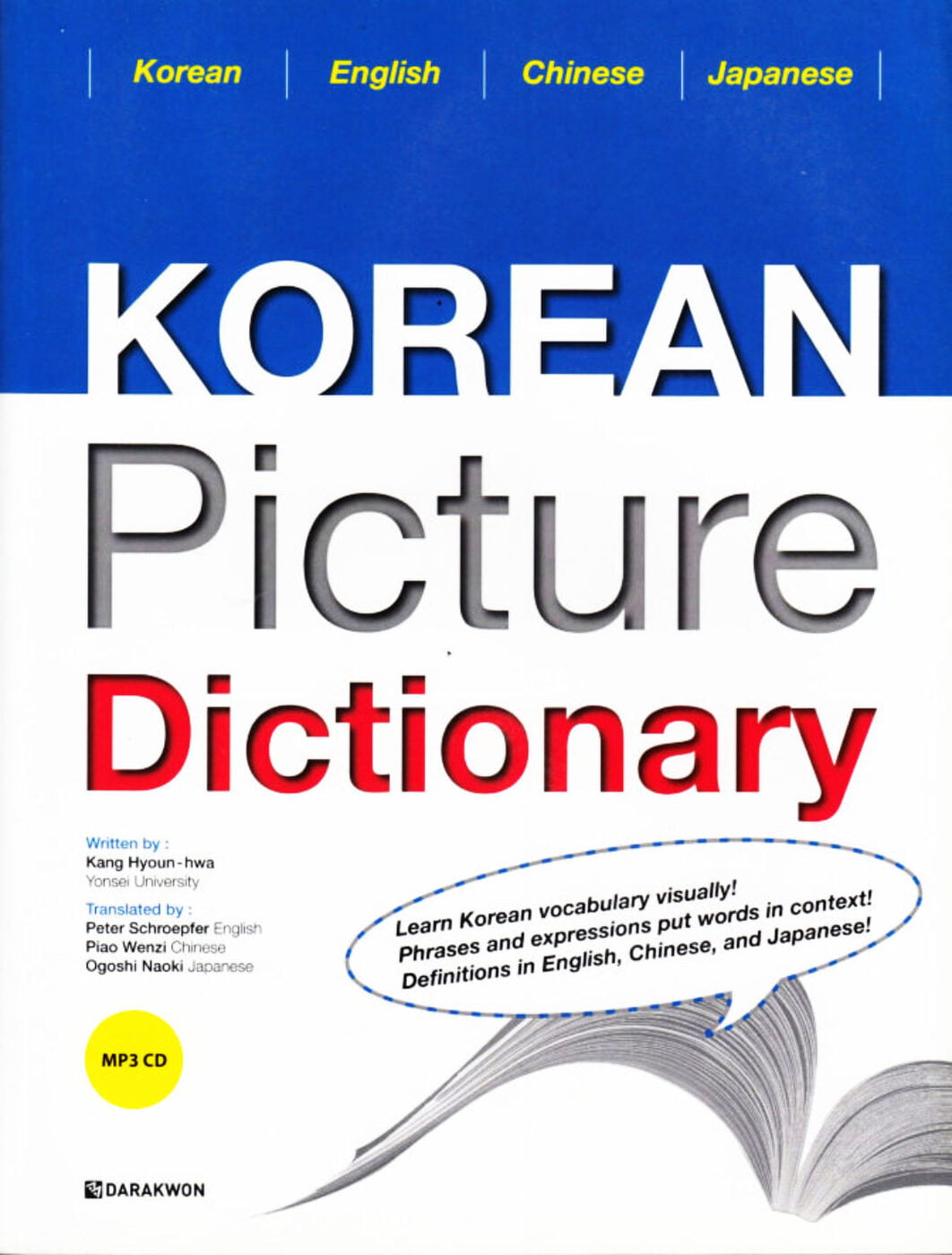 Korean Picture Dictionary Series English, Chinese and Japanese