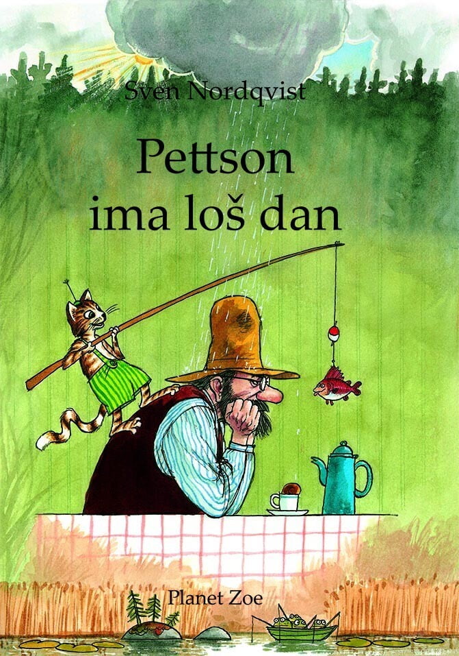 Pettson Goes Fishing Croatian Sven Nordqvist